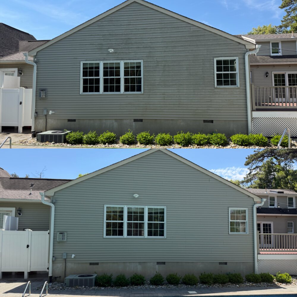Whole-home soft wash